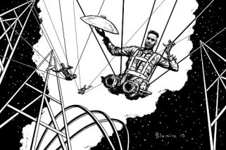 Last Night Illustration